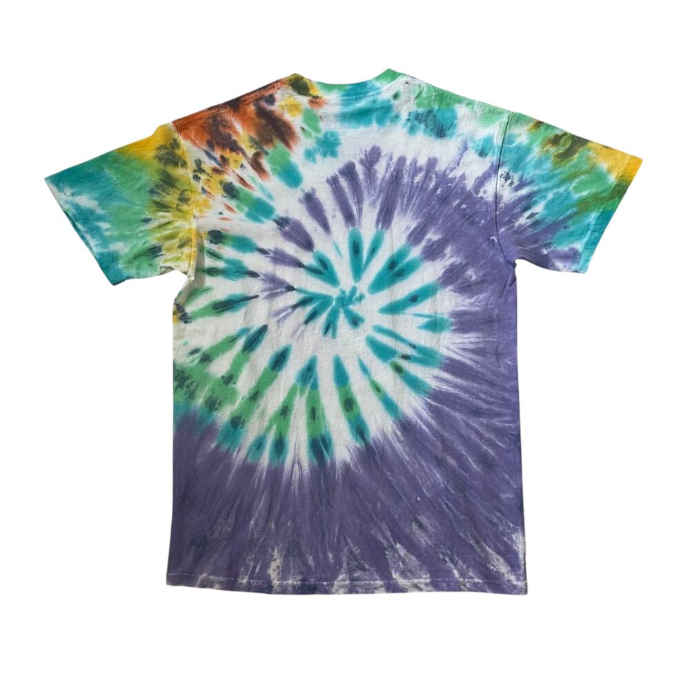 Liquid Blue Grateful Dead Steal Your Wheel T-Shirt - Tie Dye - Skull - Size M - Picture 2 of 3